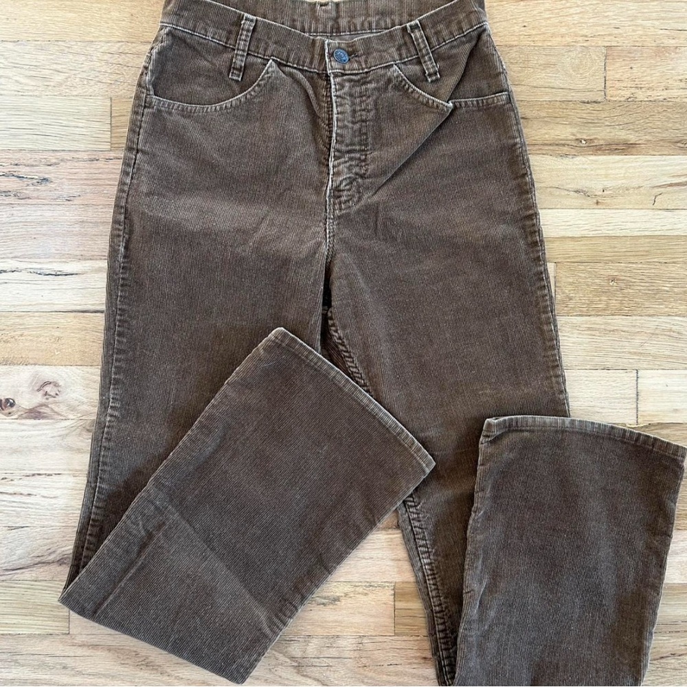JCPenney Tan Corduroy Trousers